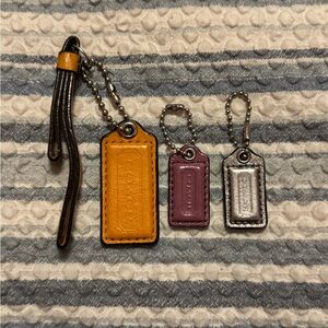 Coach purse tags